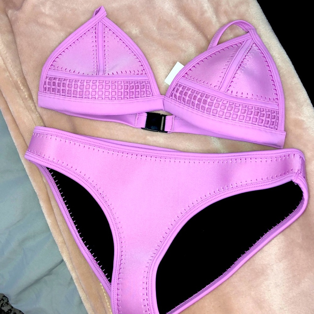 Purple bikini
